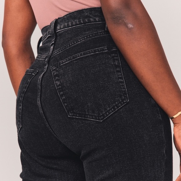 Abercrombie & Fitch Ultra High Rise Ankle Straight Jeans 28 / 6 - Picture 7 of 7